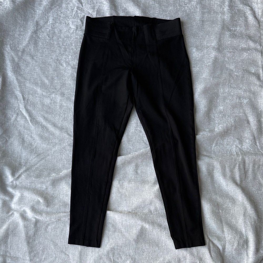 Halogen Black Dressy Pull On Leggings Women’s Size M